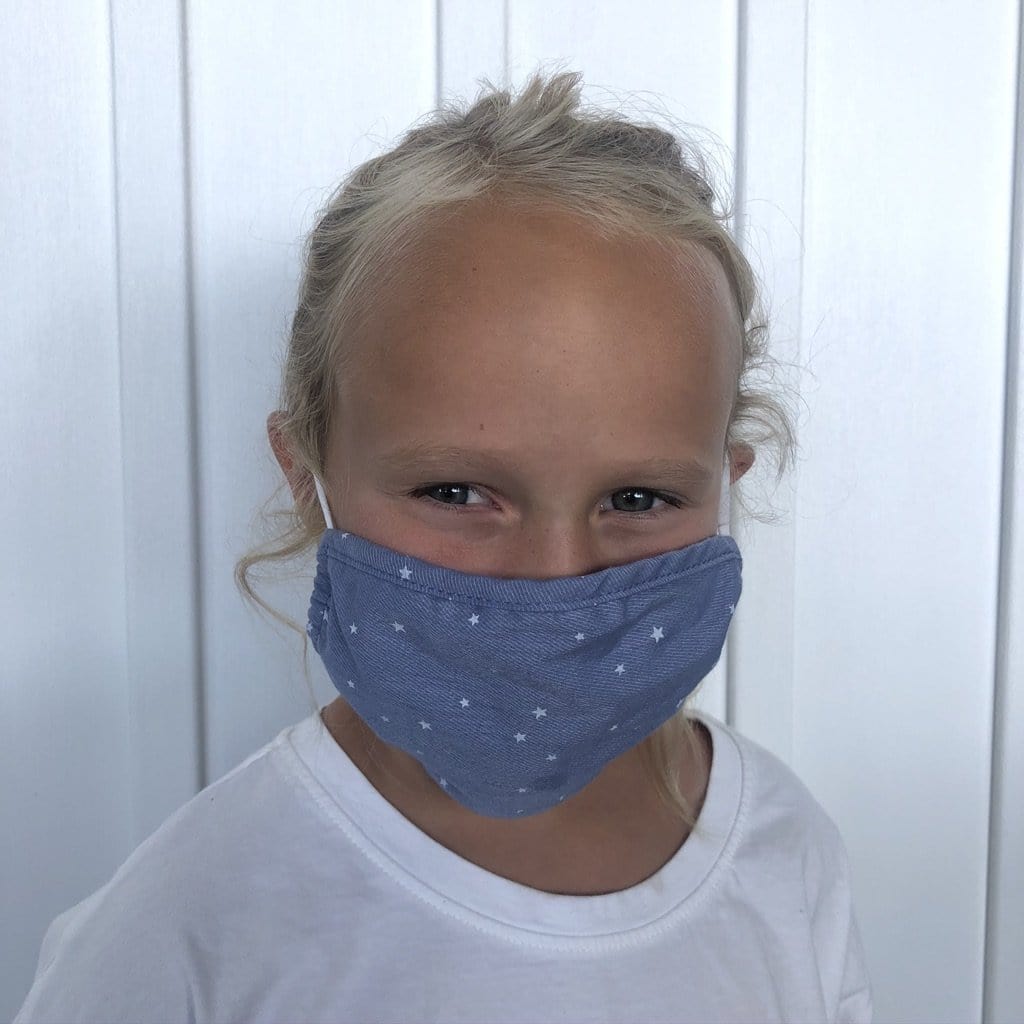 Kids Stars Face Covering