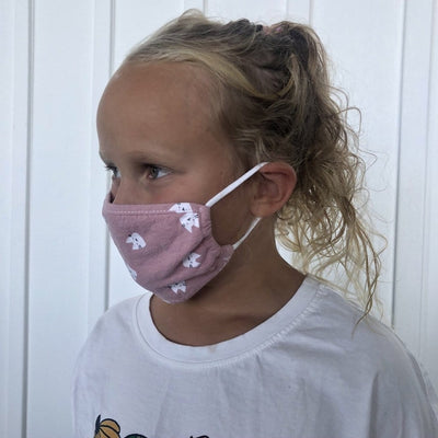 Kids Cat Face Covering