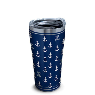 LIG Navy Anchor Pattern Stainless