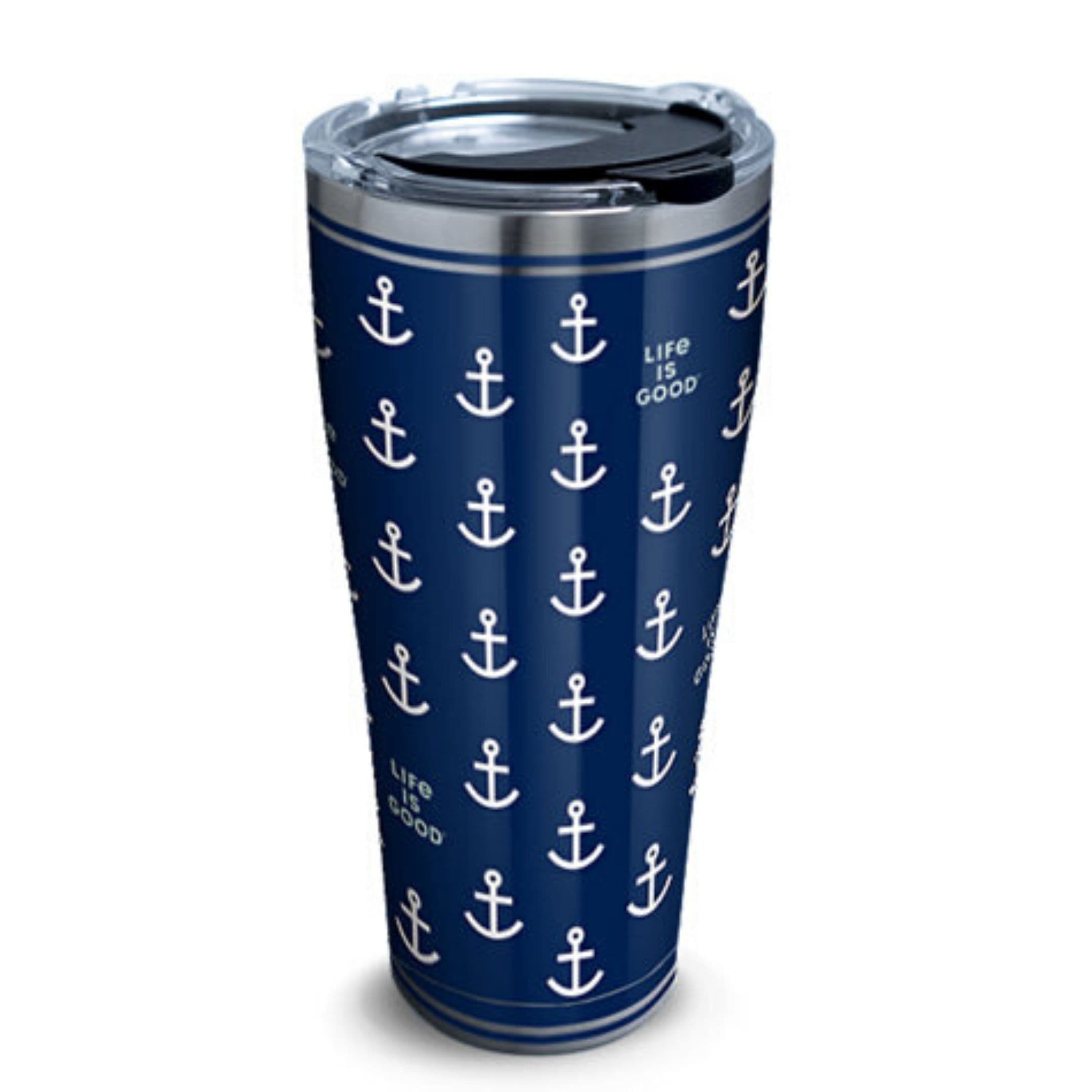 LIG Navy Anchor Pattern Stainless