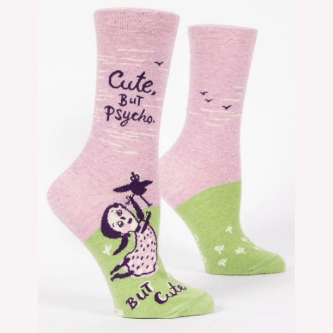 Blue Q Women's -Cute. But Psycho