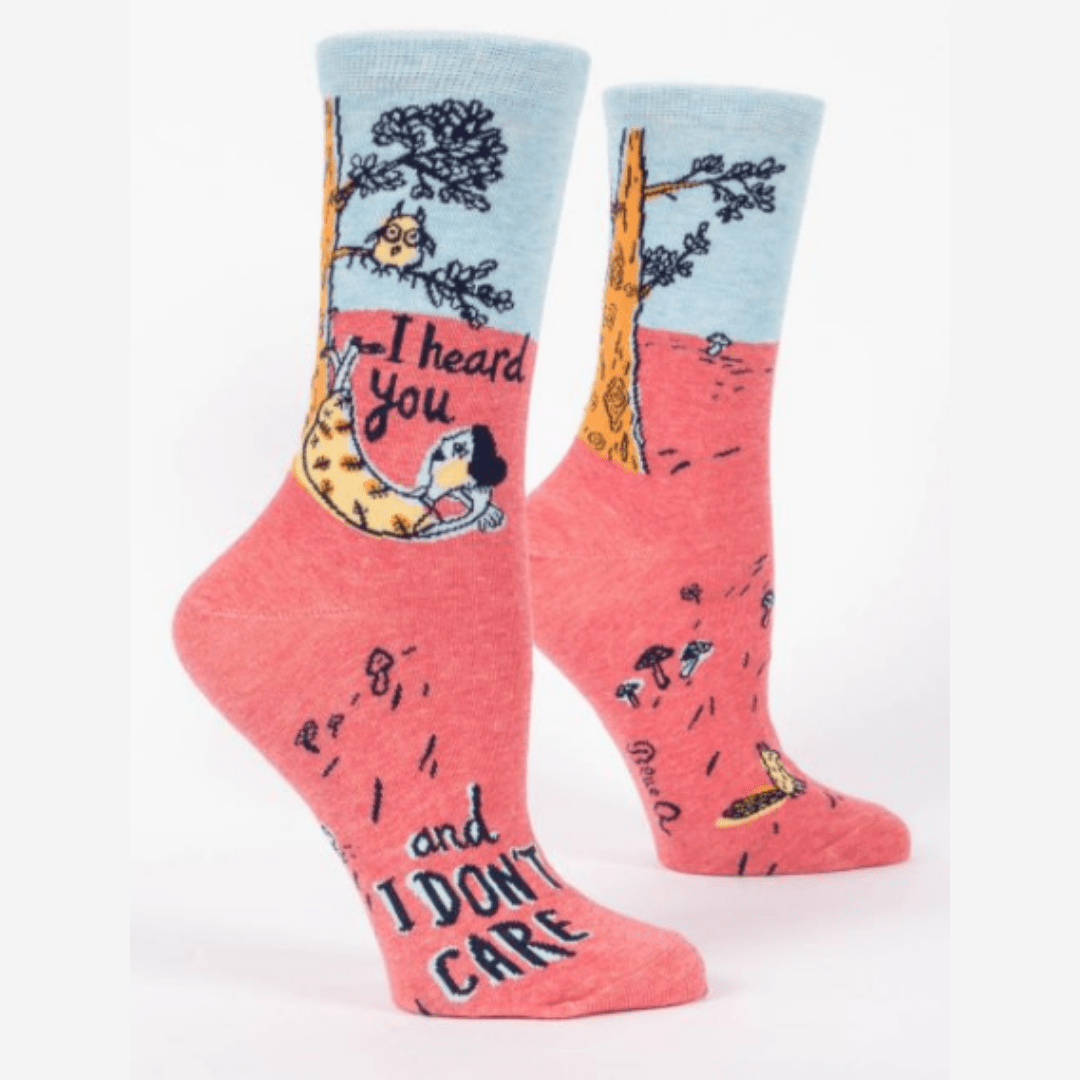 Blue Q Women's -I Heard You Don't Care
