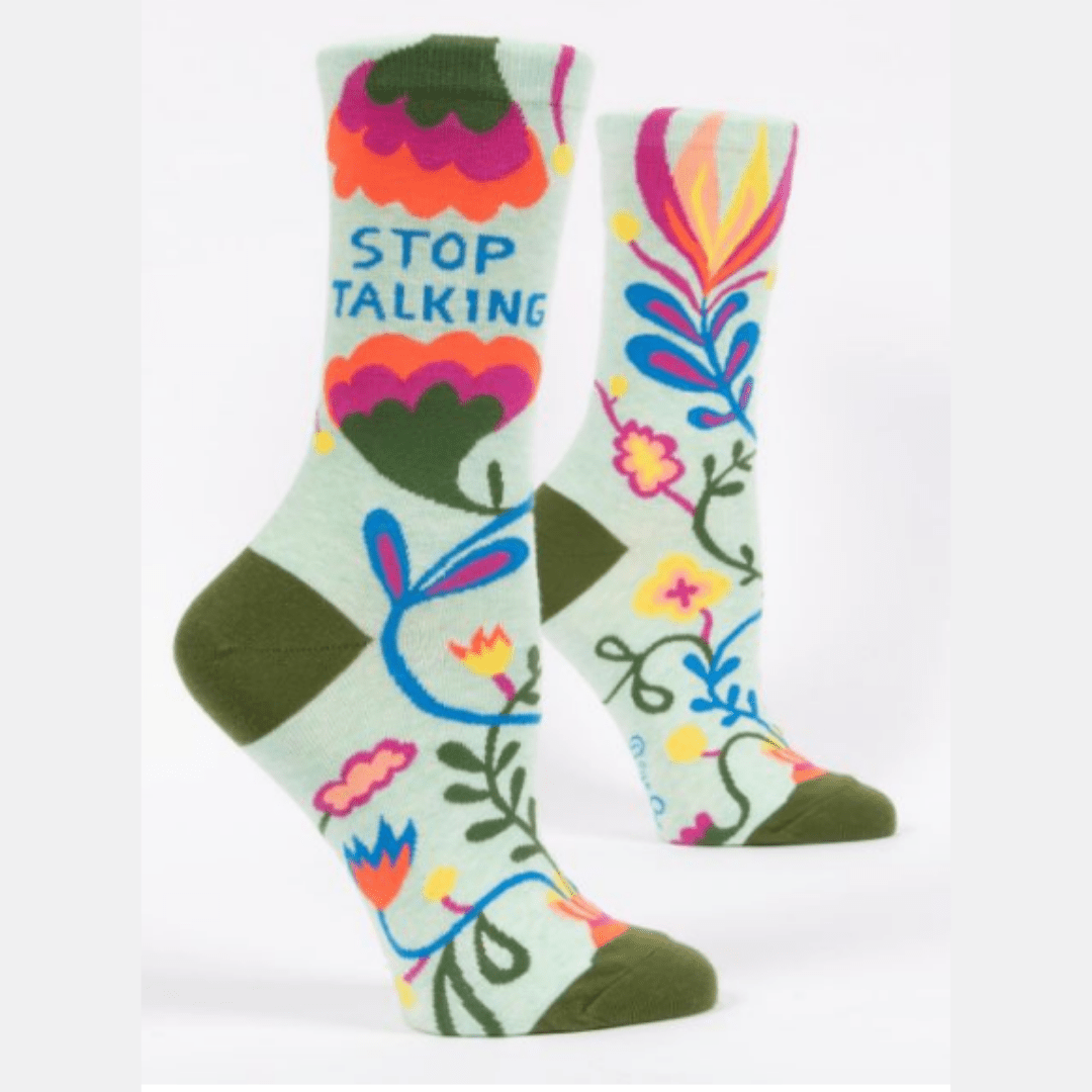 Blue Q Women's -Stop Talking