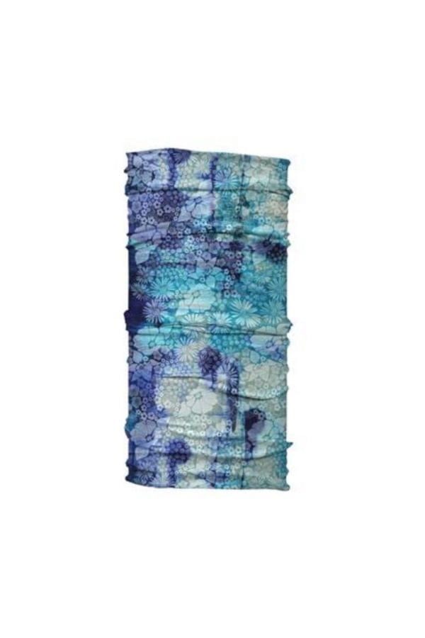 Blue Cornflower Wide Headband