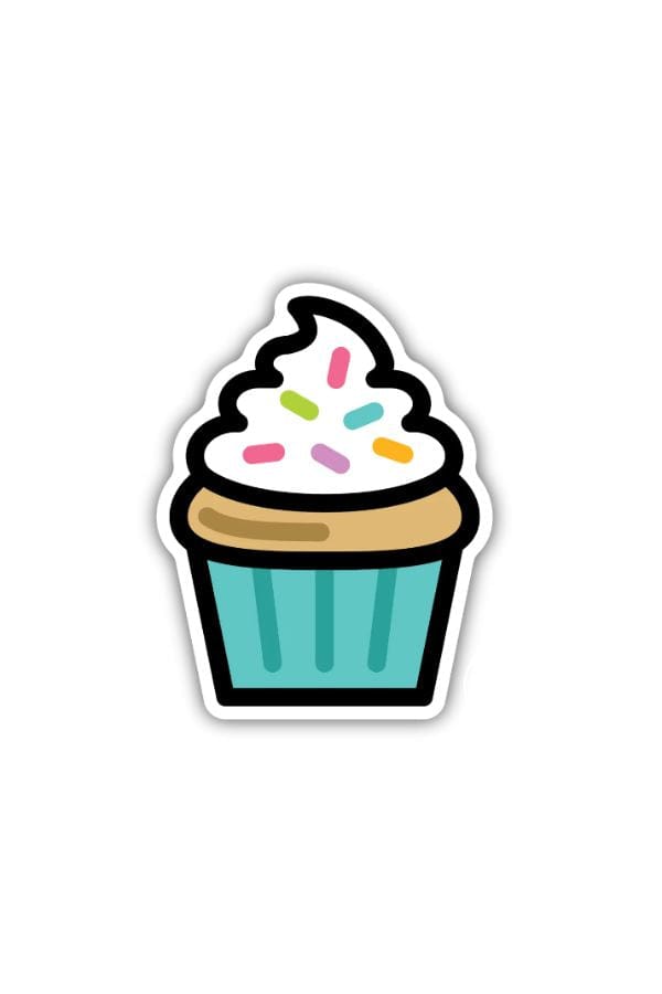 Cupcake Sticker