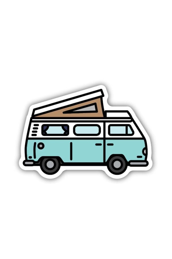 Pop-Top Camper Sticker