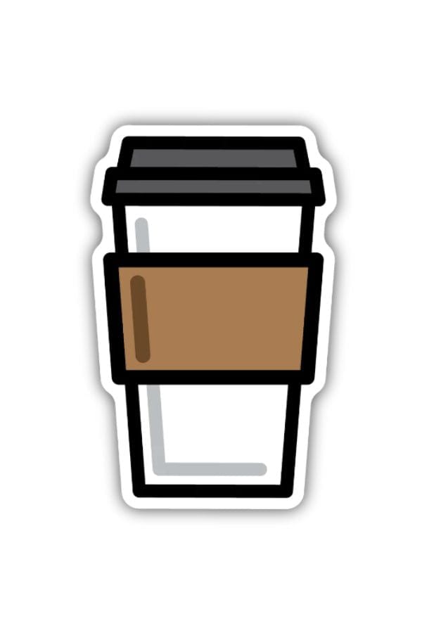 Coffee Cup Sticker