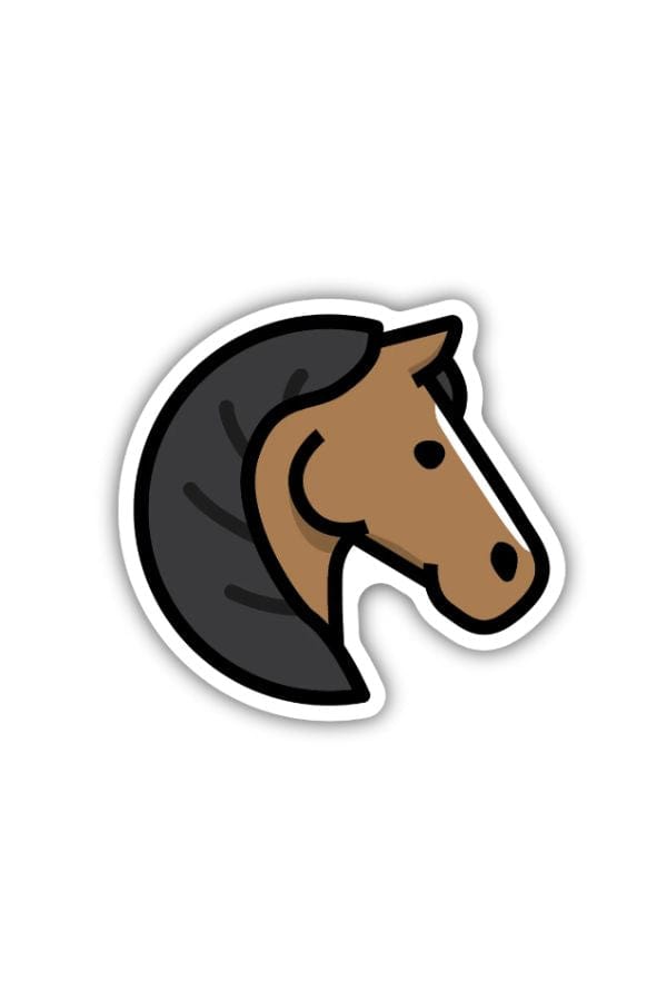 Horse Head Sticker