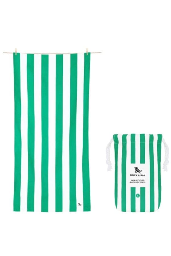 Quick Dry Towel - Cabana Collection Cancun Green XL
