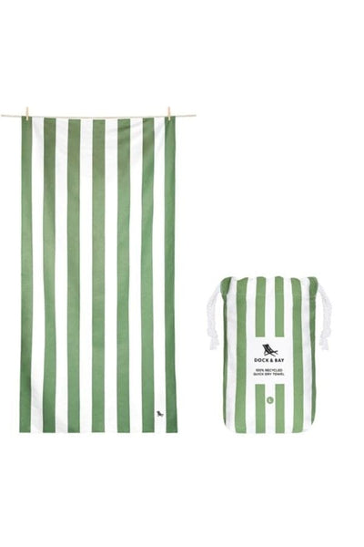 Quick Dry Towel - Cabana Collection Cayman Olive XL