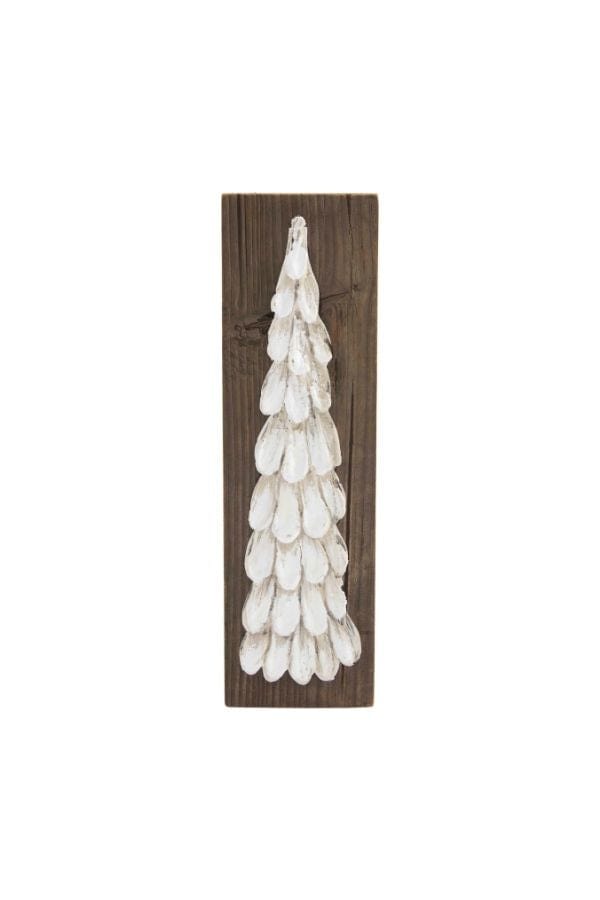 Large White Tree Reclaimed Plaque