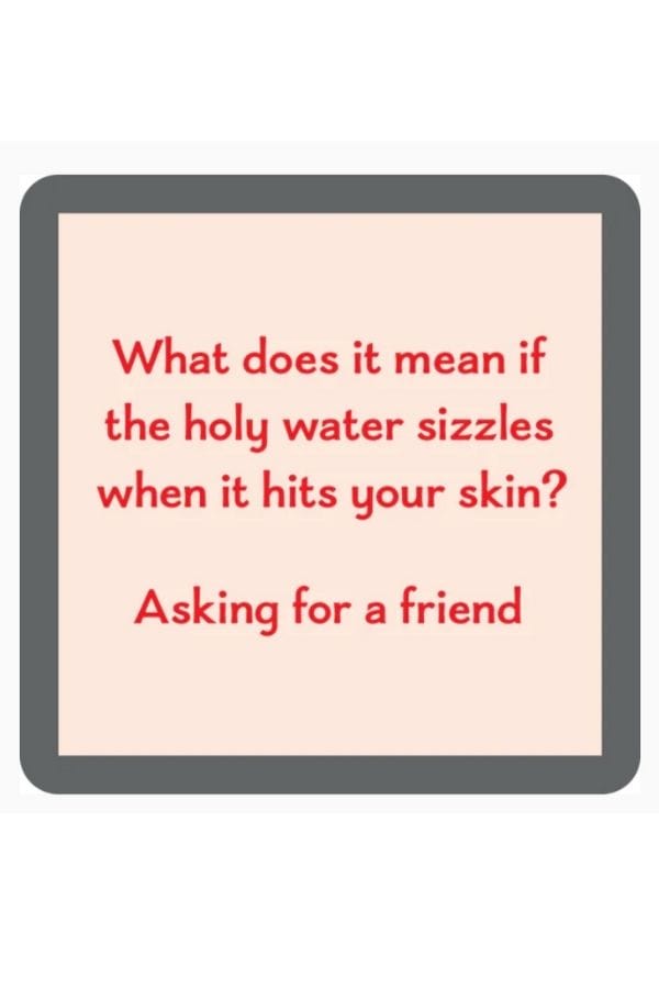 Holy Water Coaster
