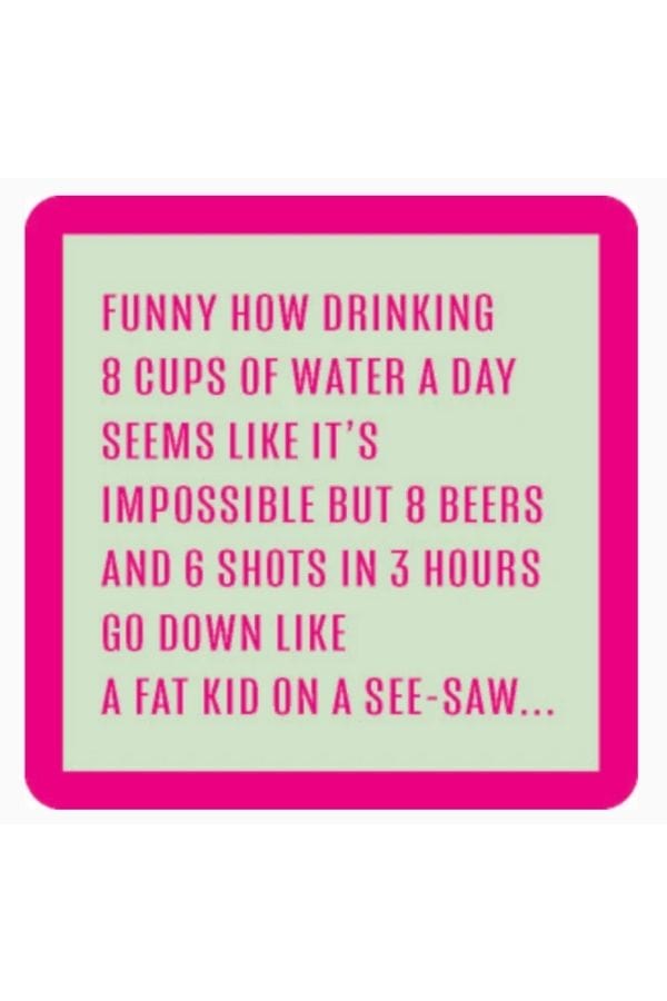 8 Cups Water Coaster