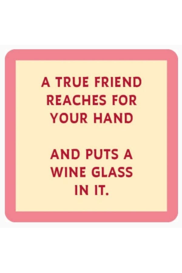 Put A Wine Glass Coaster