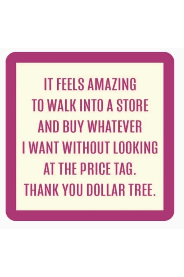 Walk into Store Coaster