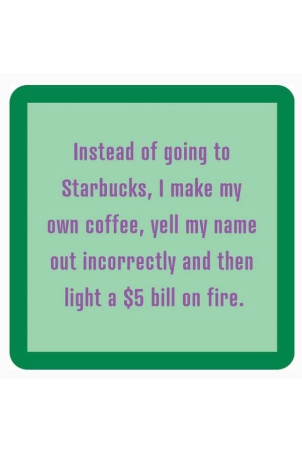 Starbucks Coaster