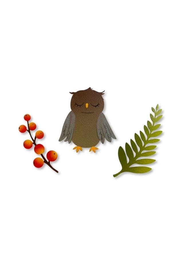 Fall w/Tranquil Owl Magnets