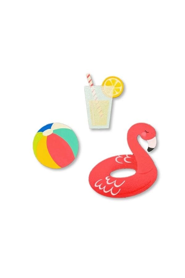 Poolside Fun Magnets S/3