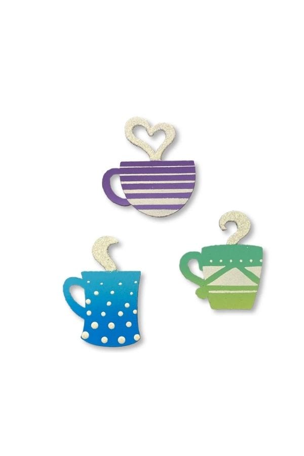 Mug w/ Pattern Magnets S/3