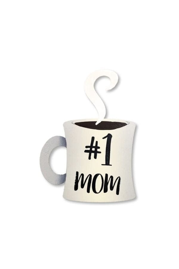 #1 Mom Mug Magnet