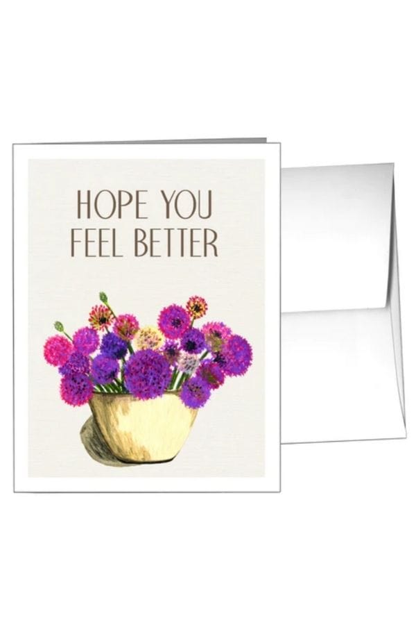 Alliums Short Greeting Card