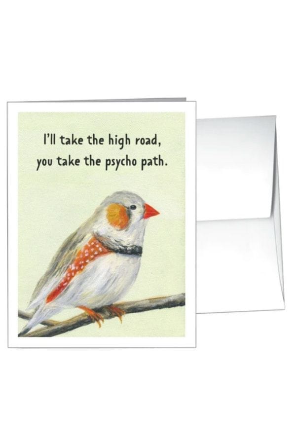 Songbird Finch Greeting Card