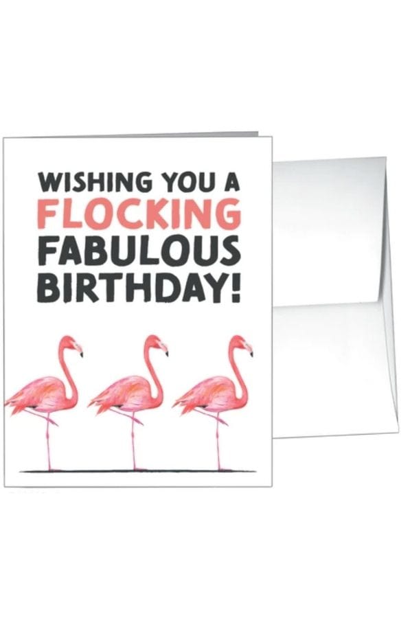 Flamingo Greeting Card