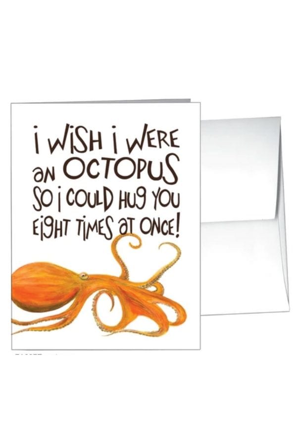 Octopus Greeting Card