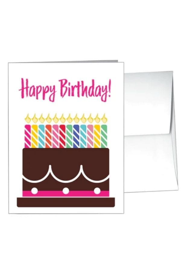 Birthday Cake Greeting Card