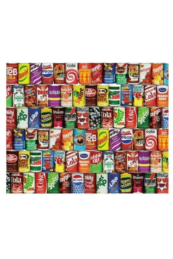 Retro Refreshments 1000 Piece Puzzle