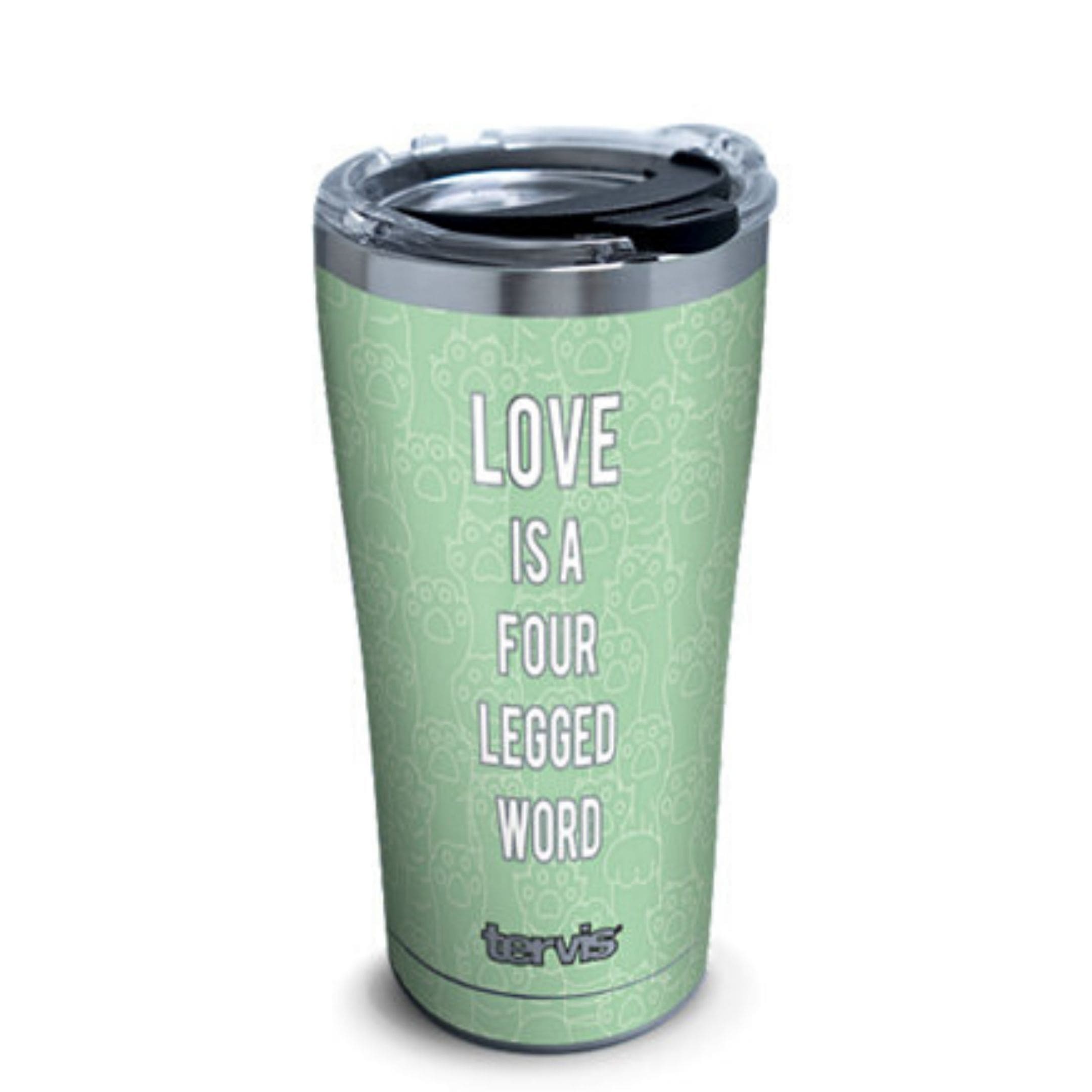 20oz Love Four Legged Word Stainless Tumbler