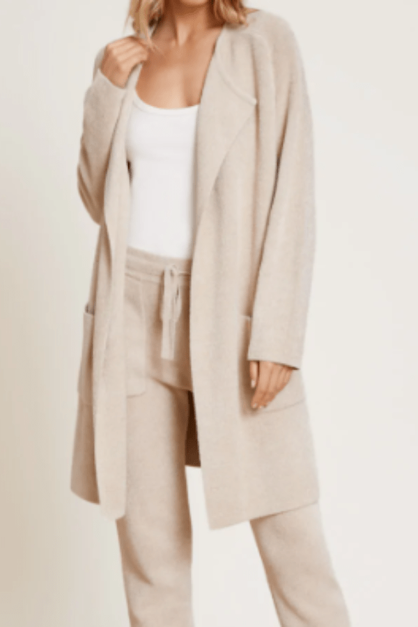 Sand Dollar Wide Collar Jacket