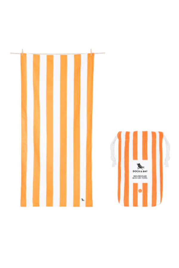 Quick Dry Towel - Cabana Collection Orange