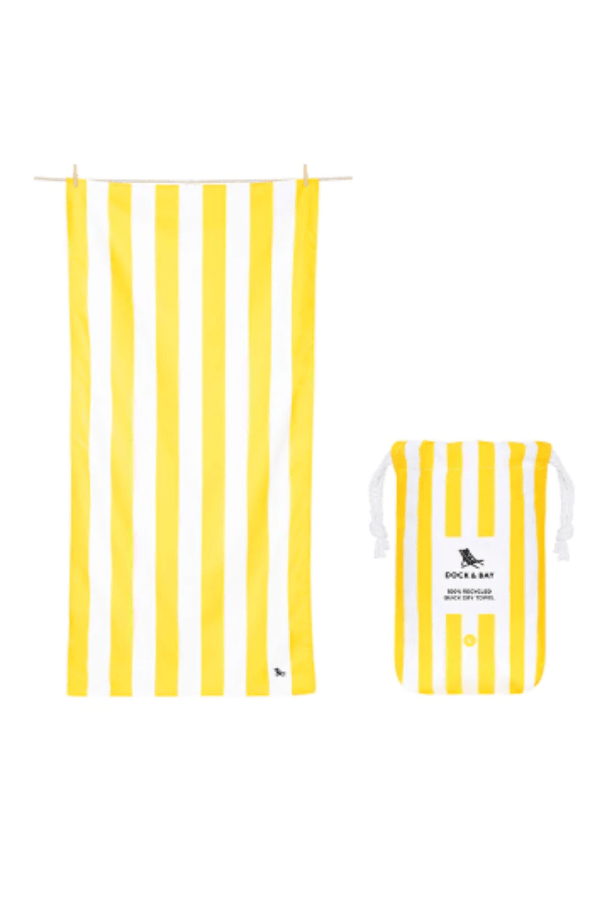 Quick Dry Towel - Cabana Collection Yellow