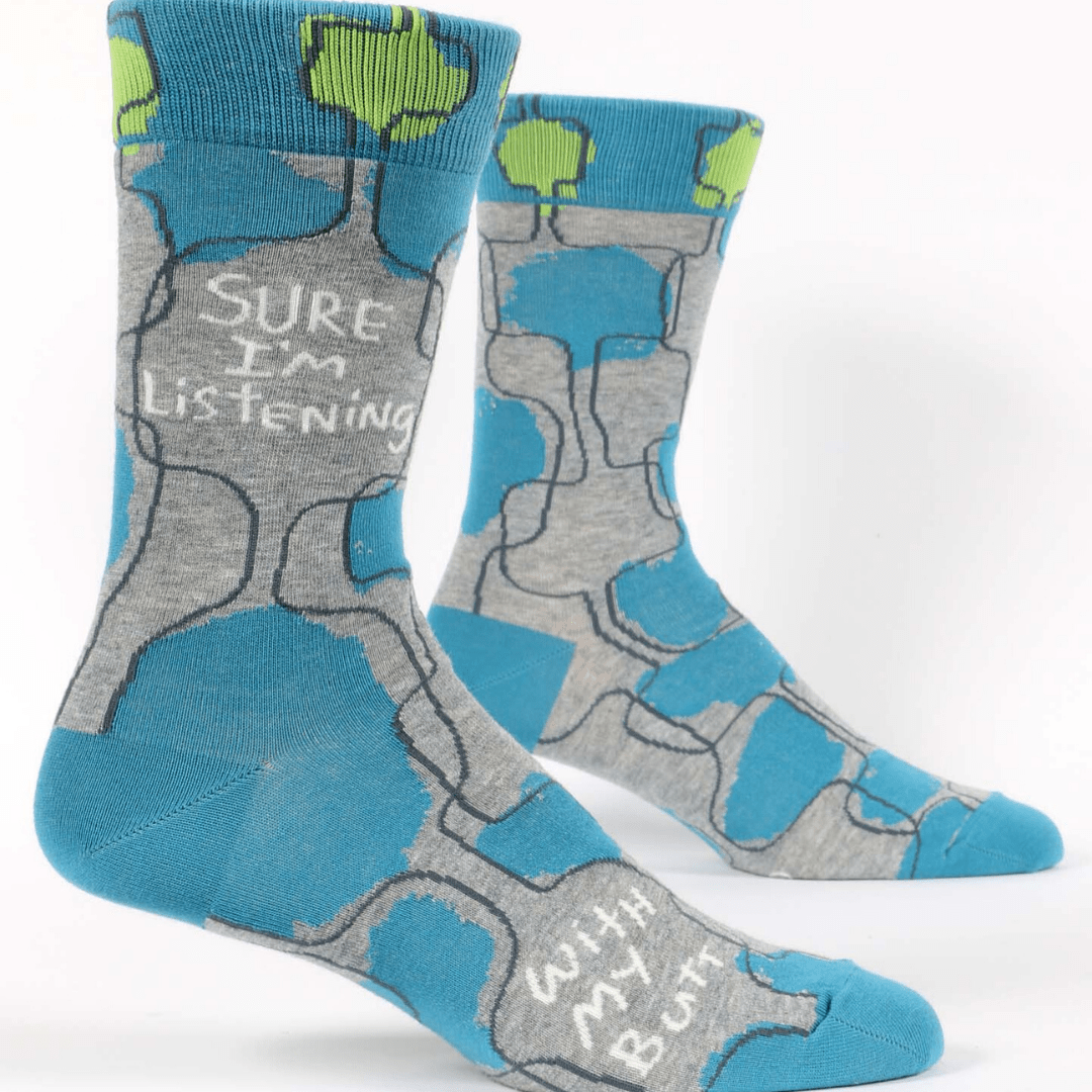 Sure I'm Listening Men's Socks
