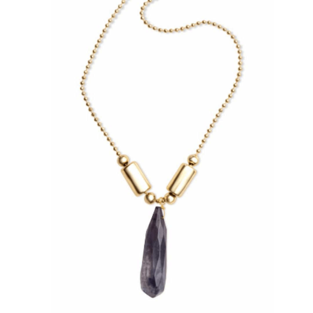 Serene Garnet Necklace