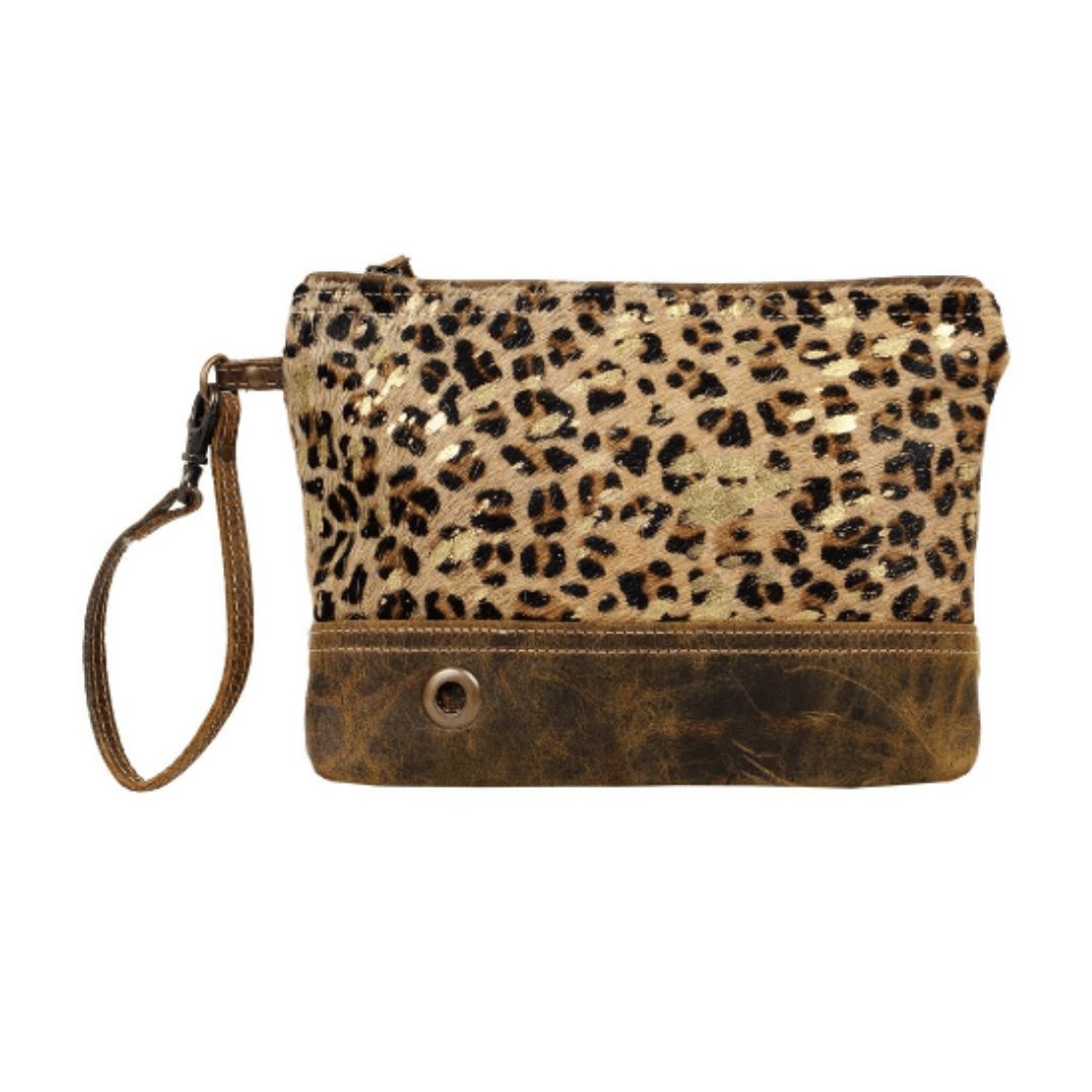 Pouch Delight Canvas Hairon Bag