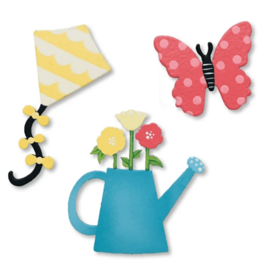 Spring w/Kite Magnets S/3