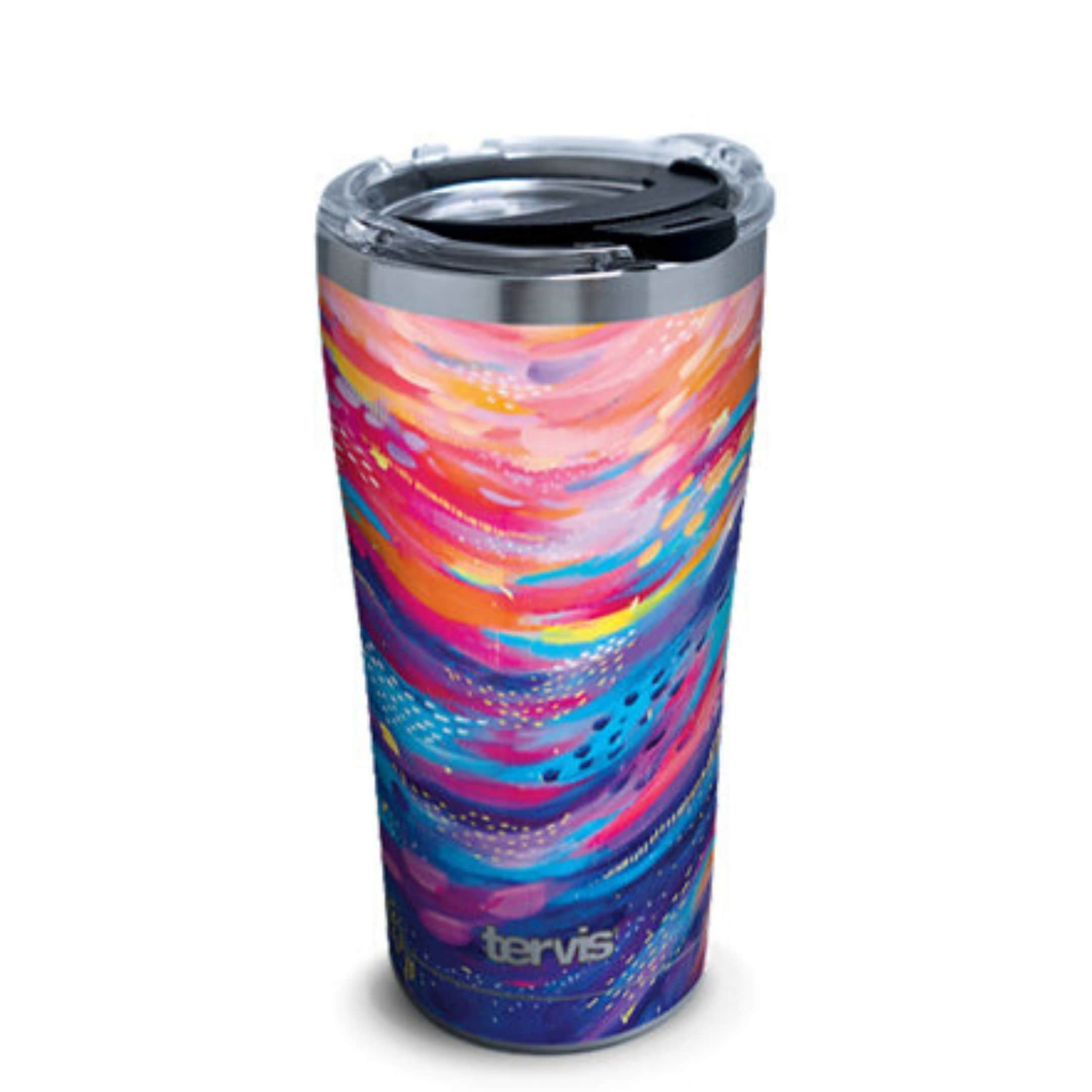 20oz Etta Vee Happy Abstract Stainless Tumbler
