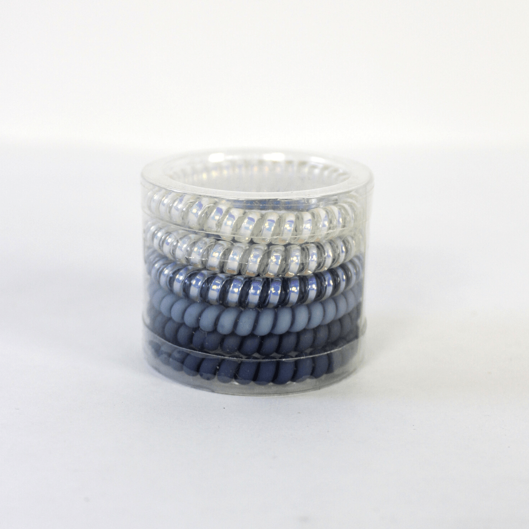 6 Pack Hair Spirals