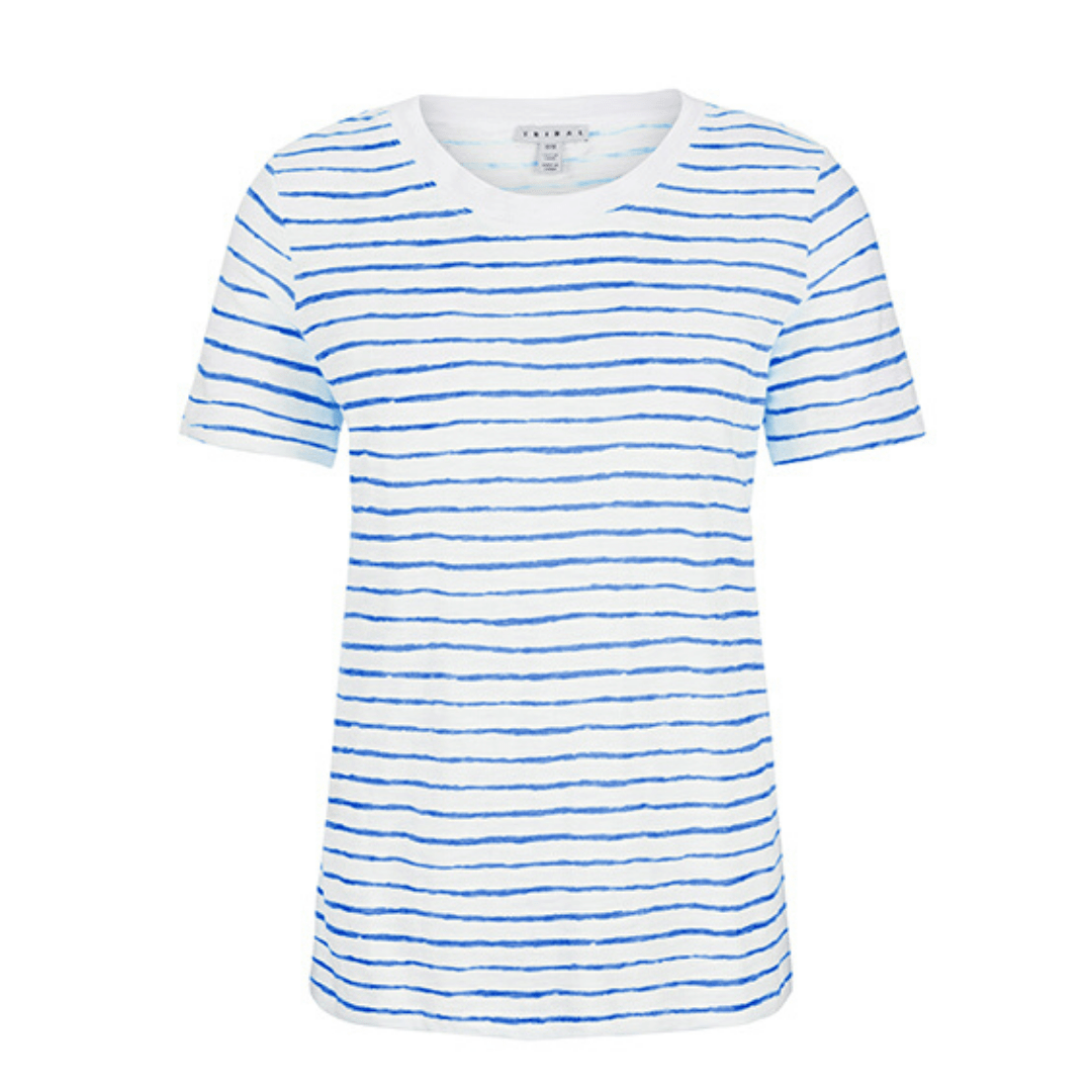 Stripe Crew Neck Top