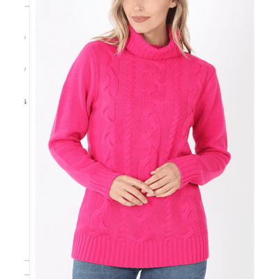 Cable Knit Cozy Sweater