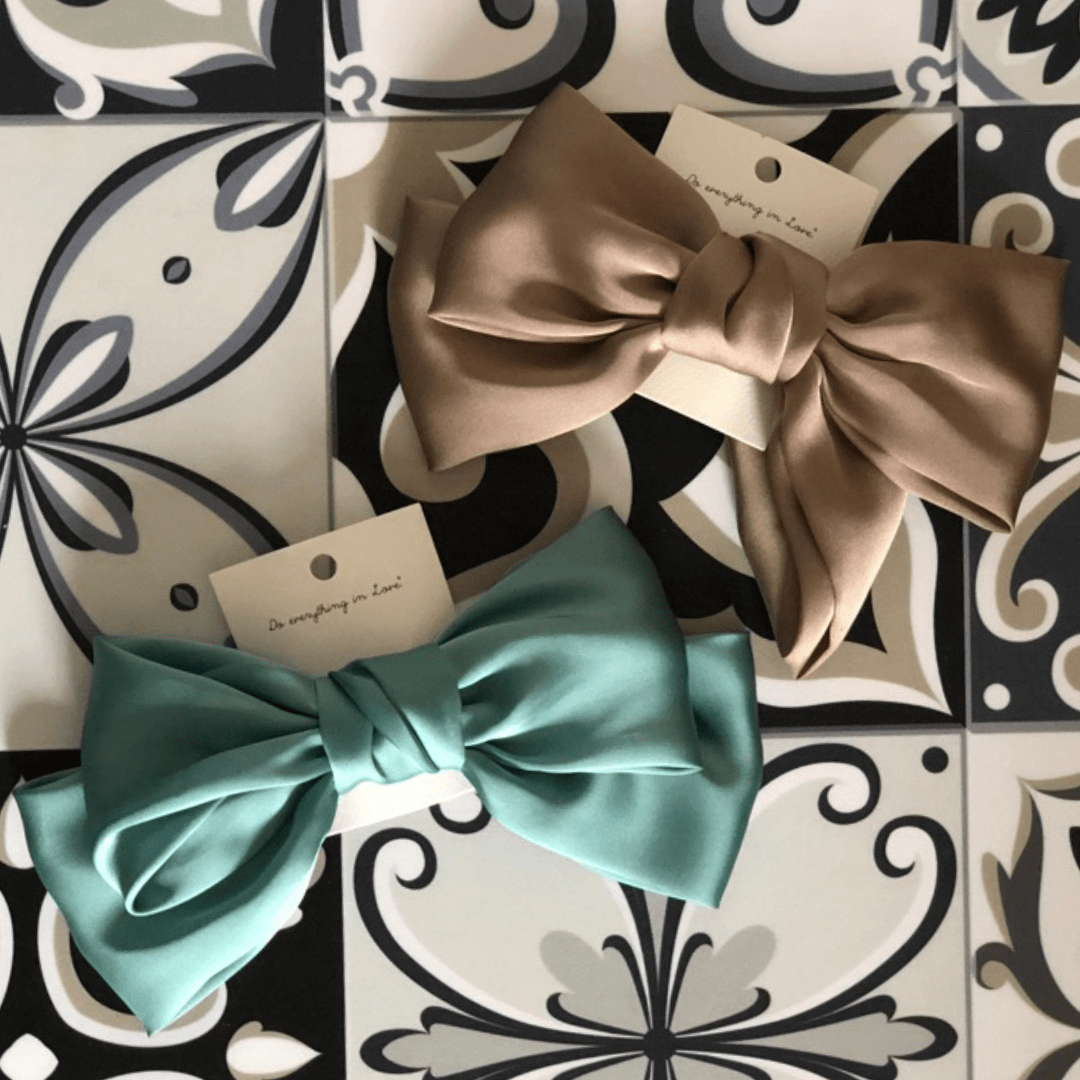 Silky Bow Barrette