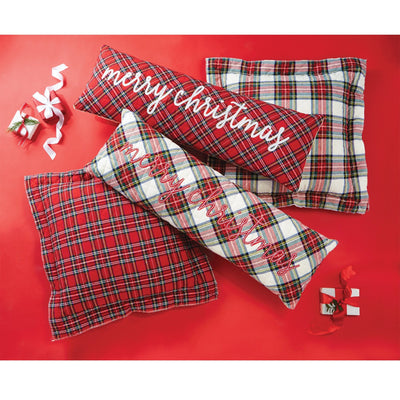 Long Tartan Pillow