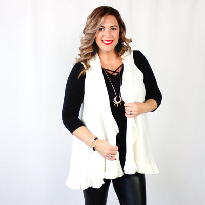 Basic Ruffle Vest