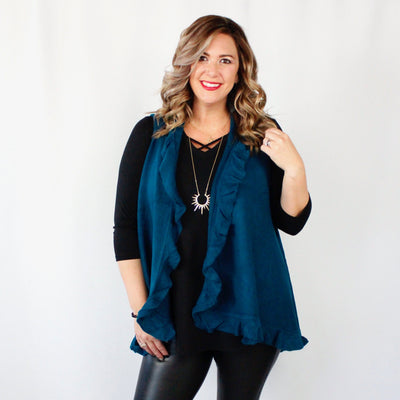 Basic Ruffle Vest