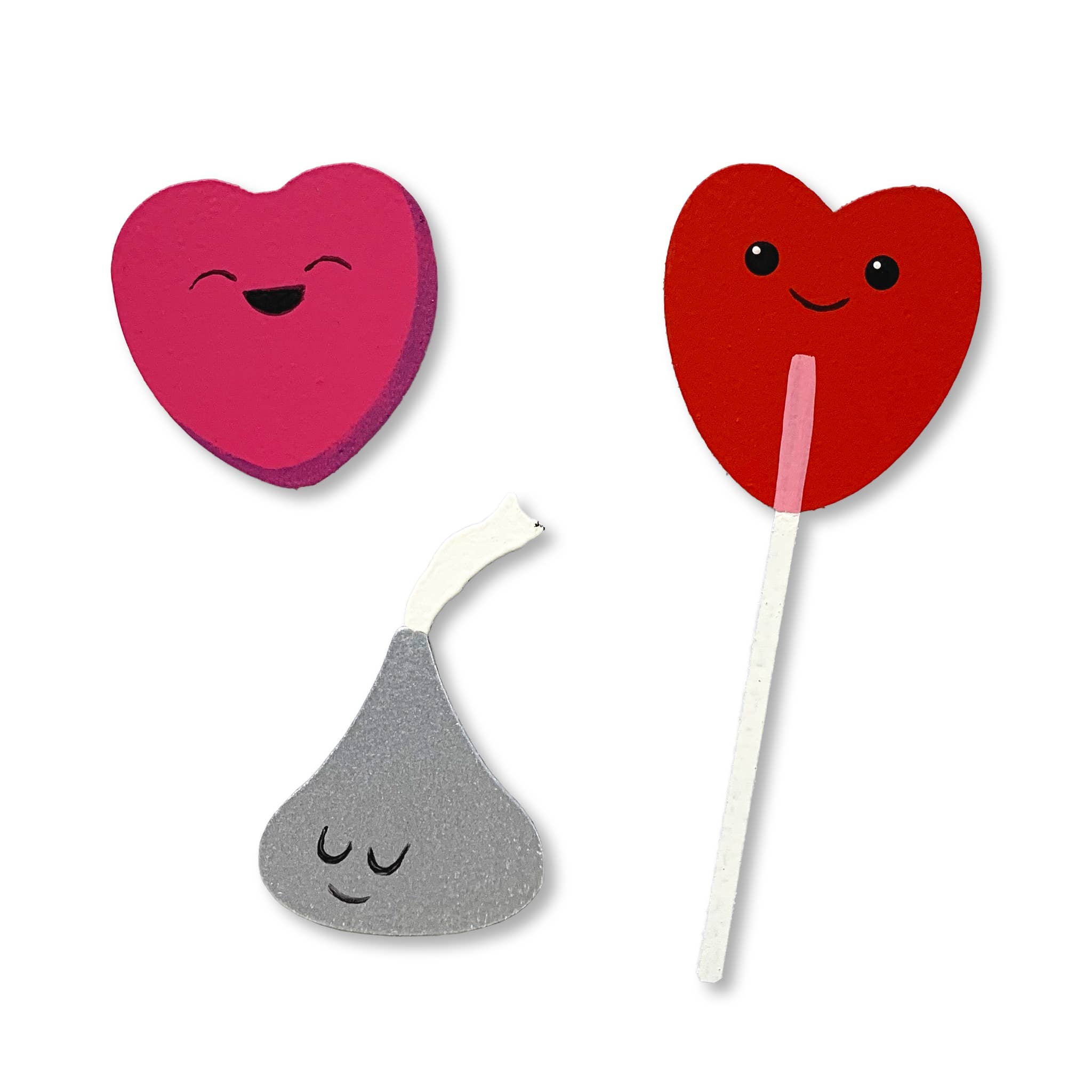 Valentine’s Candy Magnets S/3