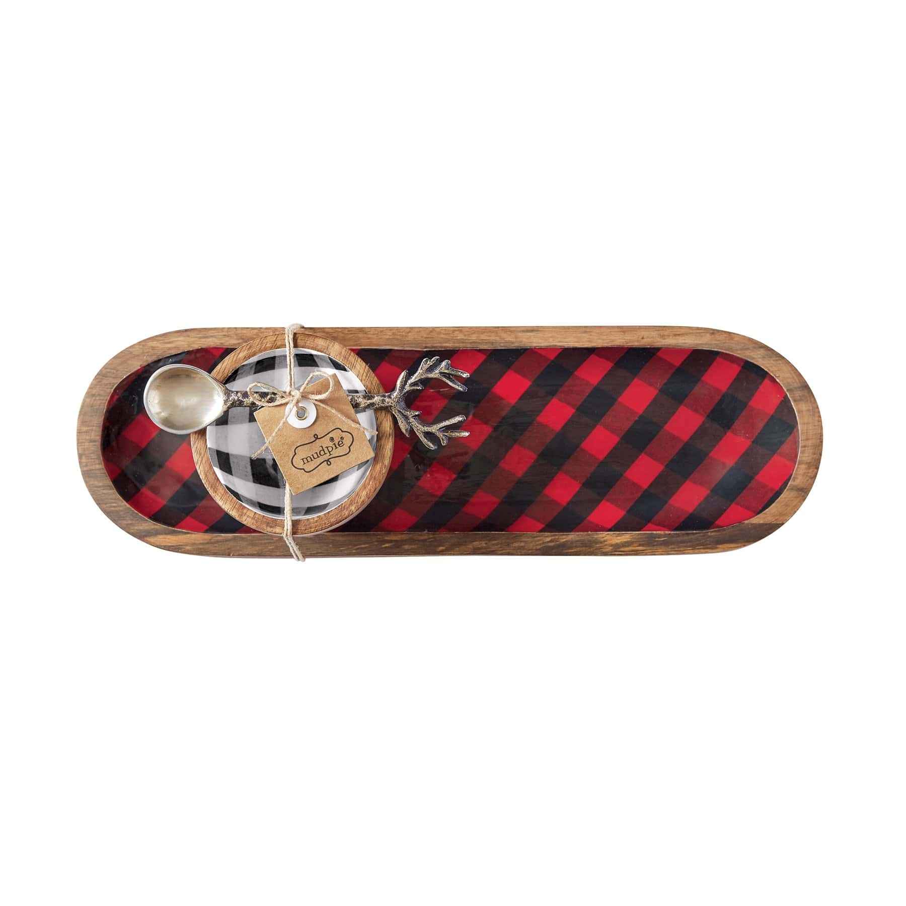 Buffalo Check Dip Tray Set