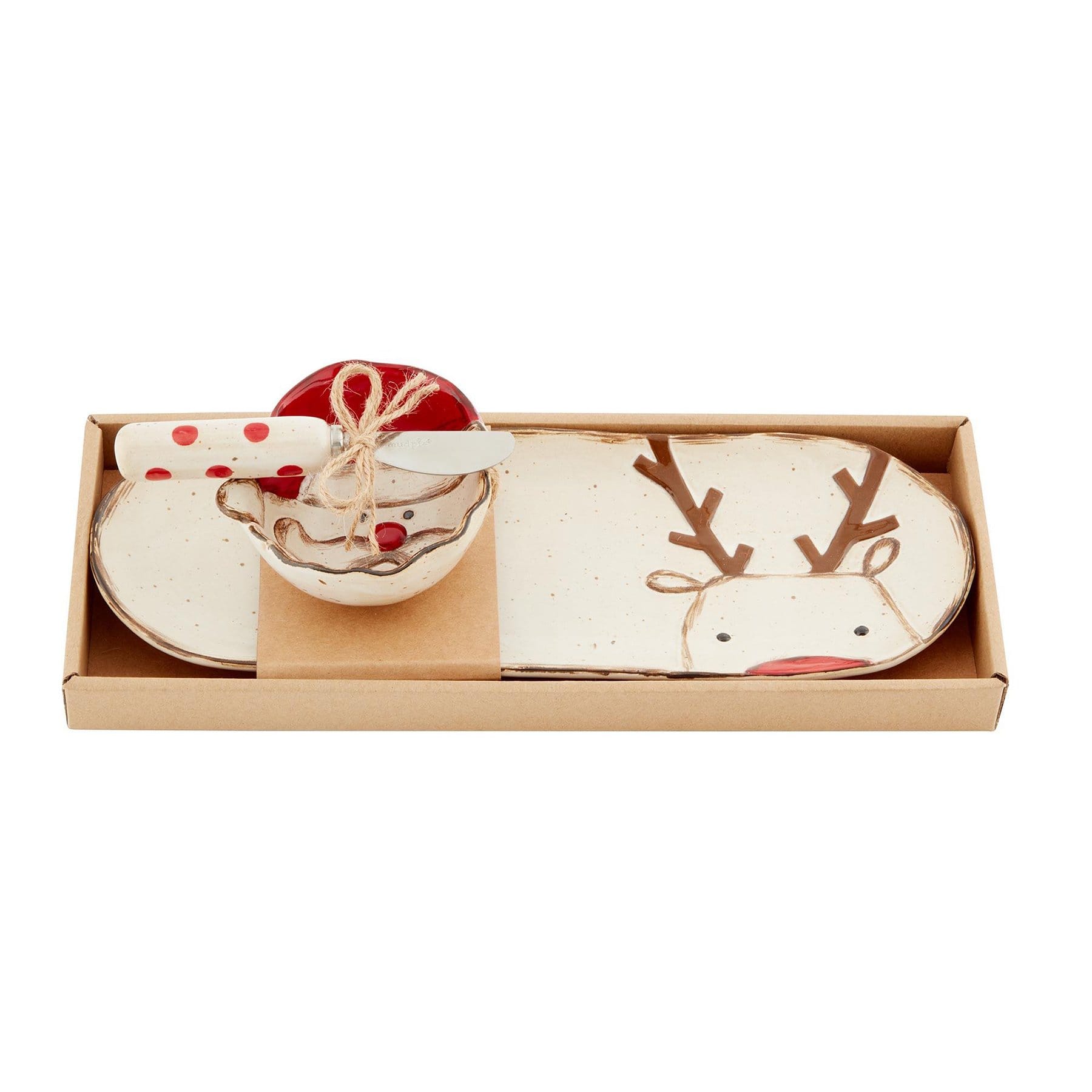 Christmas Farmhouse Tray & Dip Set
