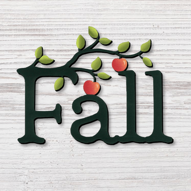 Fall with Apple Branch Magnet